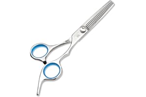 NEVERLAND BEAUTY & HEALTH Neverland Ciseaux de coiffure Professionnel Ciseaux Cheveux Désépaissir Barber Salon de coupe de cheveux en Acier Inoxydable 7’’(18cm)