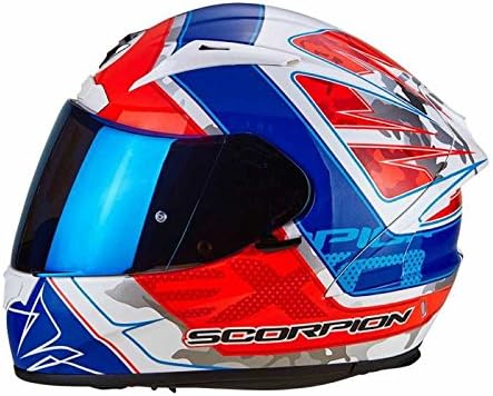 Scorpion Helmets EXO 2000 BRUTUS WH/RD/BU X-LRG