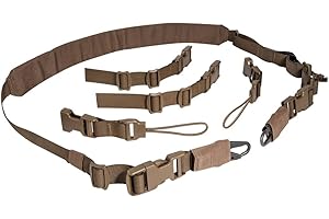 ‎TASMANIAN TIGER Tasmanian Tiger TT Multipurpose Sling MKII - gepolsterter Trage-Riemen mit Steck-Schließe und variablen Enden für Kamera, Taktische Ausrüstung oder als Waffen-Gurt