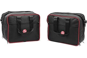 BAGTECS Set borse interne compatibile con Honda Africa Twin 1100 20-23 originali plastica valigie