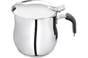 KASANOVA Bollilatte 0,5 litri con coperchio, per induzione e tutti i piani cottura