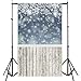 Produktbild HANO 3x5ft 150x90cmyl Weihnachtsschneeflo K Studio-Hintergrund Foto-Hintergrund