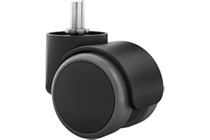 moll Maximo Ersatzrollen-Set | 5 gebremste Rollen für Maximo Kinderdrehstuhl | nachträglich montierbar | sicher & bodenschonend | ideal für Schulkinder | Made in Germany