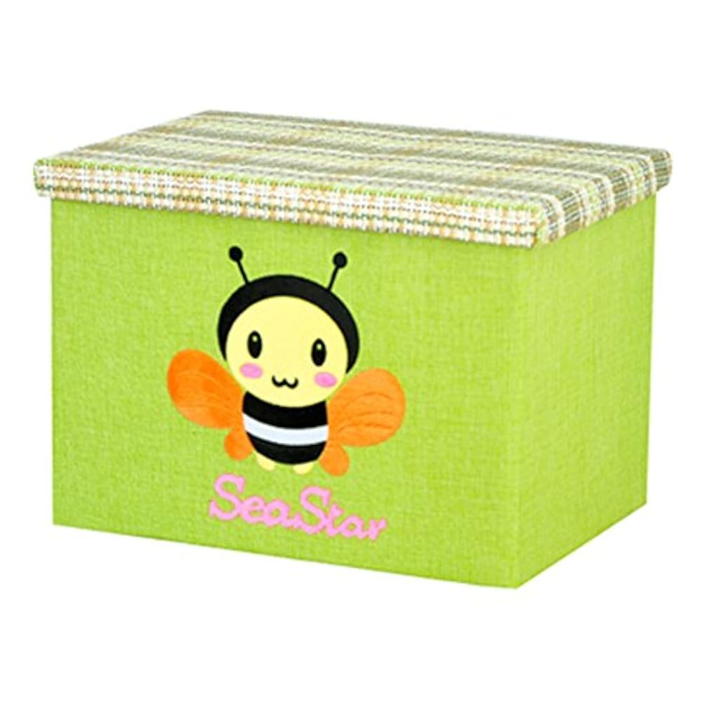 Gr?n Netter faltbar Veranstalter Korb Aufbewahrungsbox, Biene