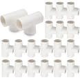 10 Pièces Connecteur PVC Noir 1-1/2" BSP Mâle - Raccord Hexagonal Pour Irrigation Agricole, Arrosage, Piscine | 50 Mm Slip Socket