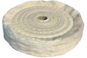 Holzmann - Disque de polissage en coton cousu D. 200 x 25 x Al. 16 mm - DSMPSL - Holzmann