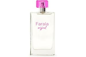 FARALA - Original 75 ml, Colonia Mujer, Perfume Formato Spray, Eau de Toilette Natural y Femenina, Aroma Floral Especiado, Fragancia Fresca, Juvenil y de Larga Duración