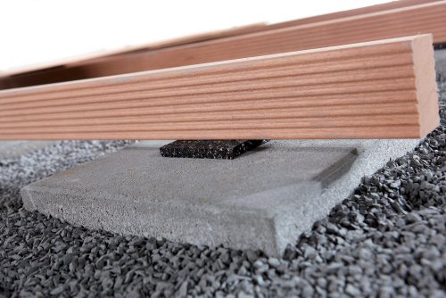 Wolfcraft 6987000 20 Auflage-Pads für Terrassenbau - 3