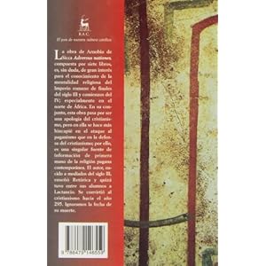 Adversus nationes.: En pugna con los gentiles (NORMAL)
