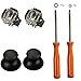 Produktbild eJiasu 2 Stück 3D Joystick Wireless Controller Rocker+T8/T10 Schraubendreher Werkzeug+2 Stück Thumbsticks Ersatzteile für Sony PlayStation 3 PS3 Controller