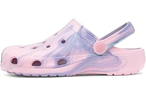 Shoe Zone - Summer Womens Pink Marble EVA Clog