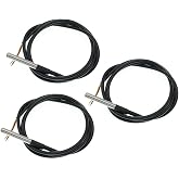 OUDQFCJ 18B20 Digital Temperature Sensor Stainless Steel Probe Accurate Reading Measuring Temperature (1m)
