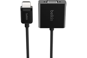 Belkin HDMI-/VGA-Adapter mit Micro-USB zur Stromver., schwarz