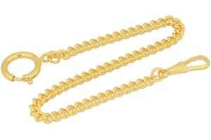 PUREgrey Cadena de Reloj de Bolsillo