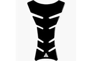 Autodomy Motorcycle Tank Protector Valid for any Model Black V1 | Motorcycle Tank Pad Universal 20x12,5 cm | Resists Rain and Sun