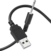 PwrON 3FT USB Charging Cable For Mini S530 Invisible Wireless Power Device – Black