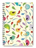 Image de Collegetimer Birds 2016/2017 - Schülerkalender A5 - Weekly - Ringbindung - 224 Seiten