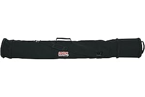 Gator 43x8x8 inches Heavy Duty Padded Bag for 5-Microphones with 3-Stands and Cables
