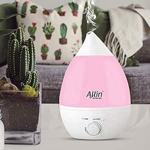 Allin Exporters Cool Mist Ultrasonic Humidifier Automatic Shut-Off and