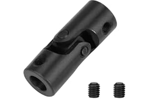 HILITAND Metallwellenkupplung Motoranschluss Universalgelenk (10 mm × 20 mm × 45 mm)