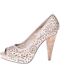 ROBERTO BOTELLA - Peep toes con adorno láser - Color Beige - Talla 40