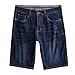 Produktbild Shorts,Kurze Herren Hose Herren Sommer Jeans Freizeit Shorts Skateboard Straight Cargo Shorts Business Jeans Plus Size S-9XL von Evansamp(Marine,30)