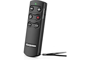 HANPUSEN Kabellose Fernauslöser-Kamera-Fernbedienung für Sony A7C, A7III, ZV-E10, ZV-1F, A6100, A6400, A6700, A7IV, RX100 VII, A9, A9 II, DSC-RX0 II