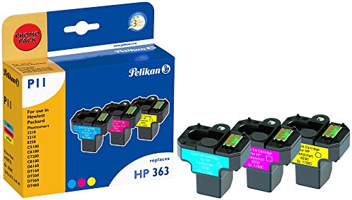 Pelikan Druckpatronen PromoPack P11 ersetzt HP CB333EE, C/M/Y