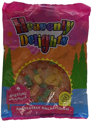 Heavenly Delights Gummy Bears Sugared 1KG Bulk Bag *Halal HMC Certified*