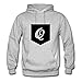 Monogram Pocket Customized X-small Sweatshirts Women Cotton For Grey
