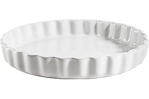 MÄSER Teglia per torta in ceramica, 27 cm, colore: Bianco