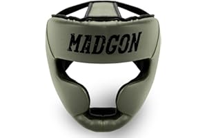 MADGON ma- hoofdbescherming Casque de Boxe Unisexe
