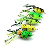 Kongnijiwa Señuelo de la Pesca Set 5pcs 6cm 12g Anzuelo Gancho de Pesca del señuelo de la...