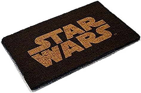 Star Wars Wars Door Mat with Logo Coir Fibre 43 x 72 cm Brown
