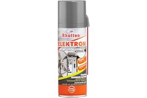 RHÜTTEN Elektron Facilè, Pulitore Elementi Elettrici, Erogatore con Cannuccia, Sgrassante, Disossidante, 200ml spray