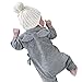Produktbild Outfits Sets Kind Janly 0-18 Monate Mädchen Wings Spielanzug Jungen Overalls (0-3 Monate, Grau)
