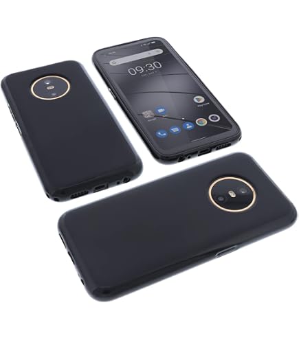 MoEx Agility Custodia Per Gigaset GS4 Con Moschettone E Portapenne - Nylon Oxford Nero
