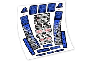 VINILOSBICI Adesivi compatibili Forcella Rock Shox Boxxer Vinile Adesivo