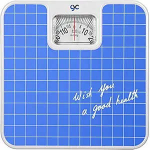 GVC Metal Weight machine, Analog weighing scale for Human body, Weighing machines, Body Weight machine, Weight machine Analog, Machines for Body Weight Non Digital, 120 Kg capacity