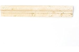 CONWIRE Bordo per travertino in pietra naturale beige profilo Chiaro antico per parete, bagno, doccia, cucina, mosaico