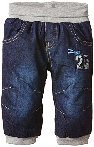 SALT AND PEPPER Baby Boys NB Jeans On Tour Plain Jeans, Blue (original 099), 3-6 Months (Manufacturer size: 68)