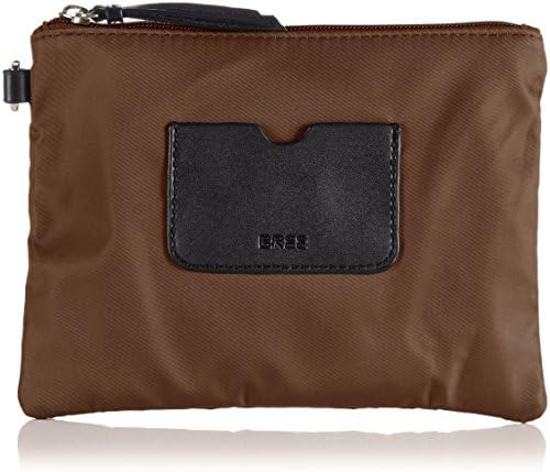 BREE Barcelona Nylon 308, Fango, Pouch W15, Women's Make-up Pouches, Beige (Fango 497), 22x16x1 cm (B x H x T)