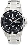 Seiko Herren Analog Automatik Uhr mit Edelstahl Armband SRP553K1
