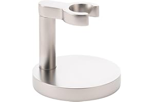 M MÜHLE MÜHLE Single Holder for Classic Safety Razors - For ROCCA and COMPANION Razors - Matt Chrome Shaving Stand