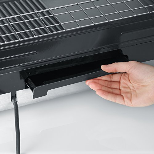 Severin KG 2367 Barbecue-Grill Smart-Line, schwarz / edelstahl gebürstet - 2
