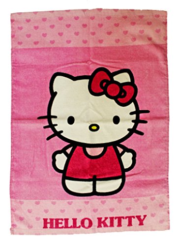 Preisvergleich Produktbild Hello Kitty Handtuch 60 x 40 Kinderhandtuch Gästehandtuch
