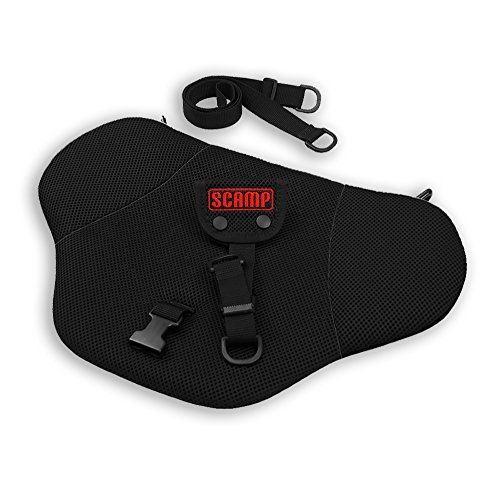Scamp - Schwangerschaftsgurt / Sicherheitsgurt / Gurtführung für Schwangere mit ISOFix Ausstattung (auch ohne verwendbar) - AIRNET-Stoff (atmungsaktiv) - verstellbare Gurtband Länge | Auto / KFZ NEU
