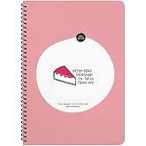 Keskin Color Hisli Şeyler A4 80Yp.&Ccedil;izgili Spiralli Stickerlı Defter - Neyim Ben D&uuml;nyanın En Tatlısı Filan Mı?