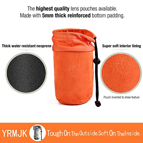 YRMJK 4 paquets l paisse cam ra DSLR avec le lacet et la pochette de la lentille la pochette du n opr ne protecteur pr par s pour la lentille de la cam ra pour les cam ras deCanon Nikon Sony Olympus S M L XL reviews YRMJK 4 paquets l paisse cam ra DSLR avec le lacet et la pochette de la lentille la pochette du n opr ne protecteur pr par s pour la lentille de la cam ra pour les cam ras deCanon Nikon Sony Olympus S M L XL