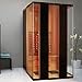 Produktbild Infrarotkabine "Madeira" Infrarot Sauna für 2 Personen Wärmekabine Infrarotsauna